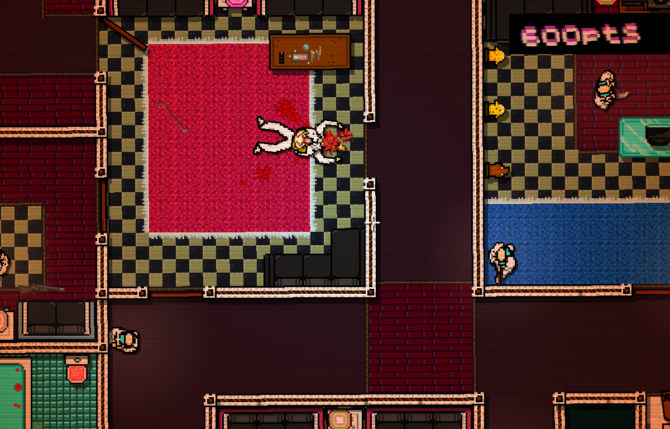 Hotline miami : action rétro psychédélique