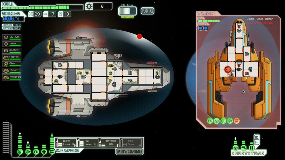 Capture d'écran de Faster Than Light : Advanced Edition