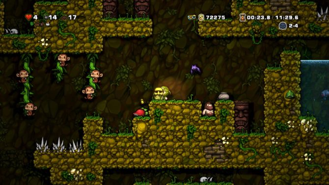 Spelunky : Singes