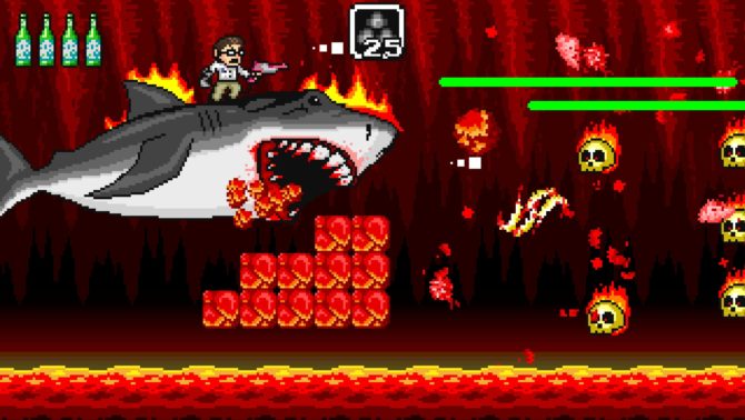 Angry video game nerd adventure : requin