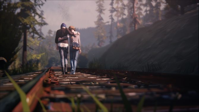 Life is Strange : Max et Chloe sur les rails