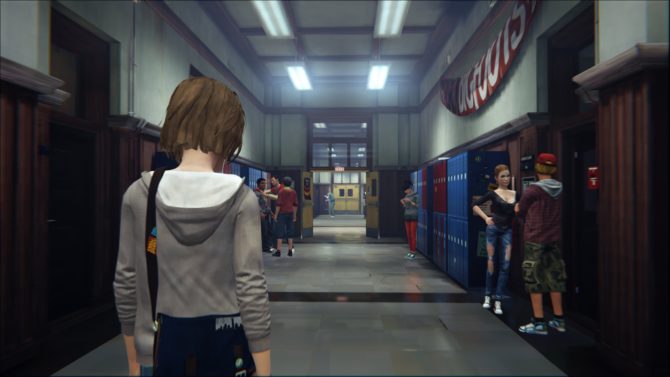 Life is Strange : Couloirs de l'académie de Blackwell