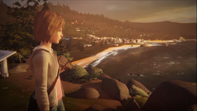 Life is Strange : Vue du phare de Arcadia Bay