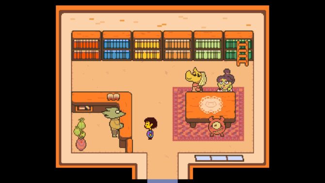 Undertale : Bibliothèque